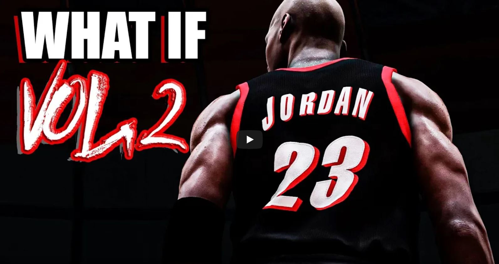 michael jordan on the blazers