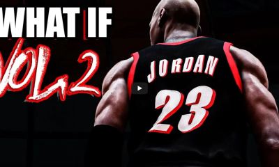 michael jordan on the blazers