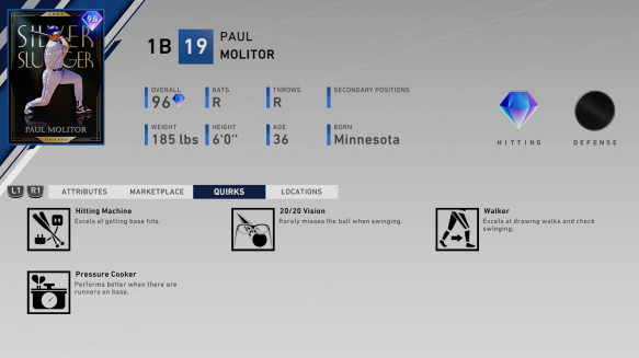 headliners paul molitor quirks