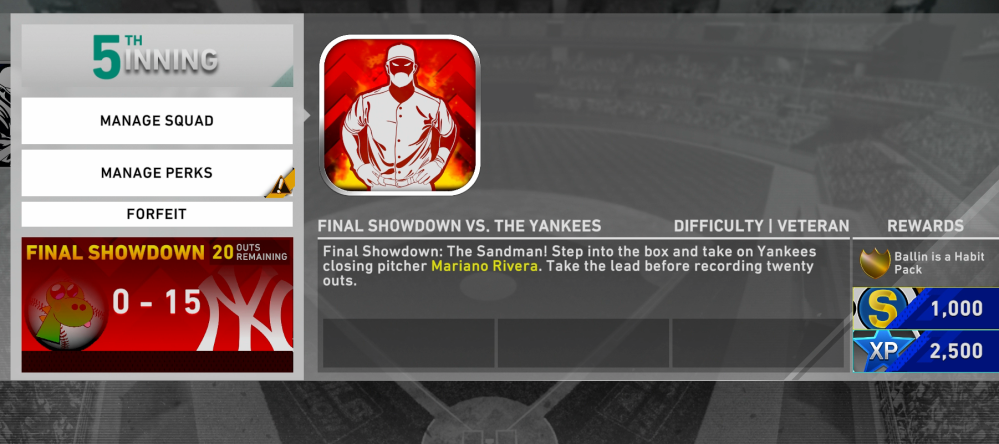 5th inning program guide showdown