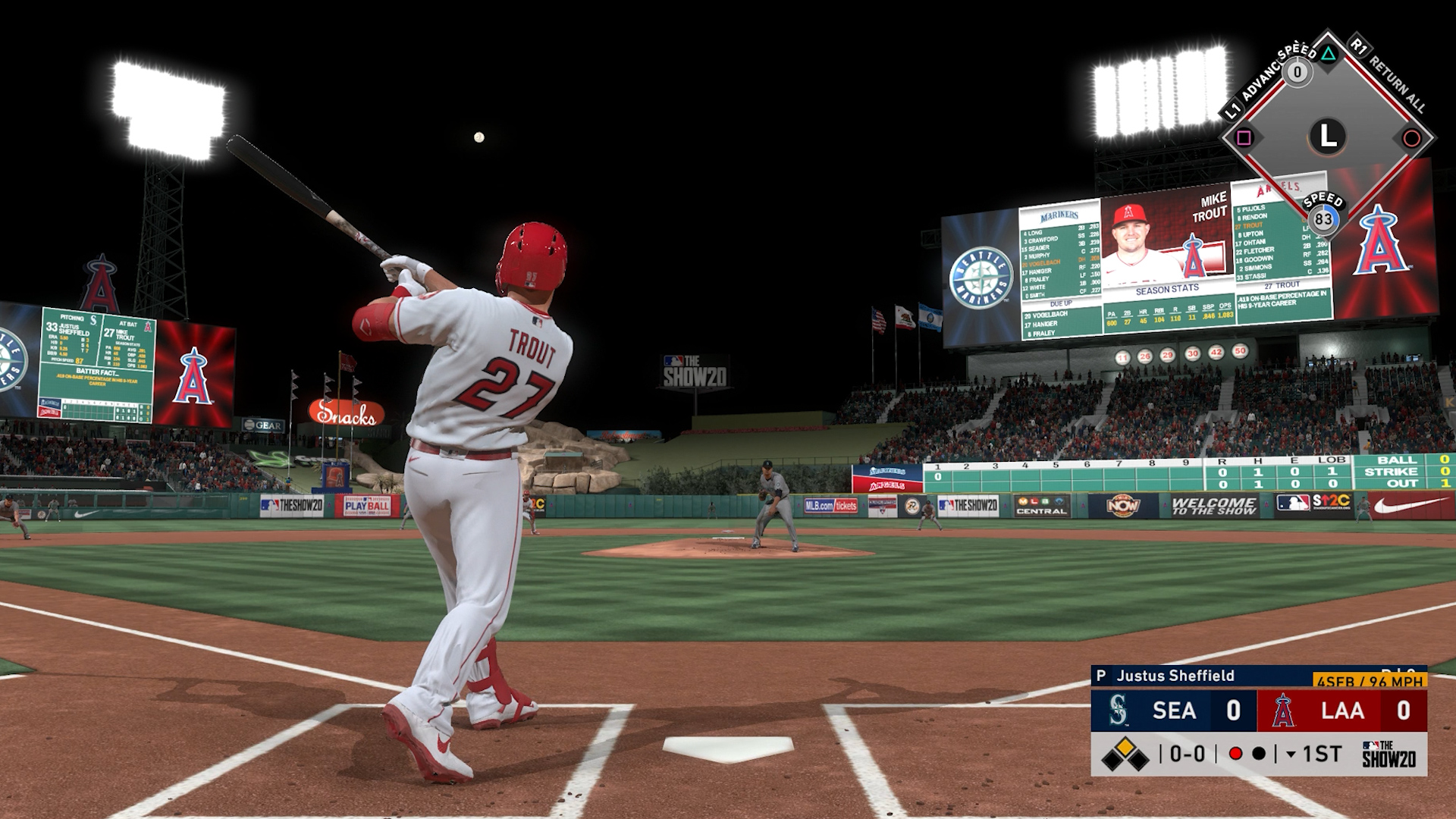 angels home run swings