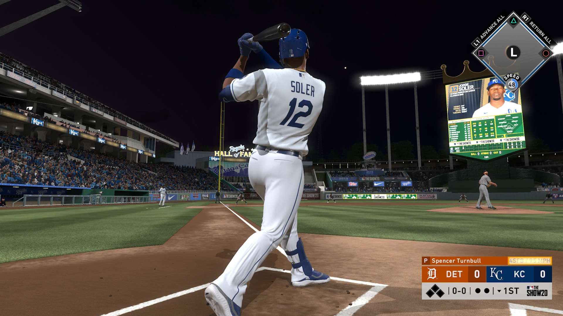 kansas city royals home run swings