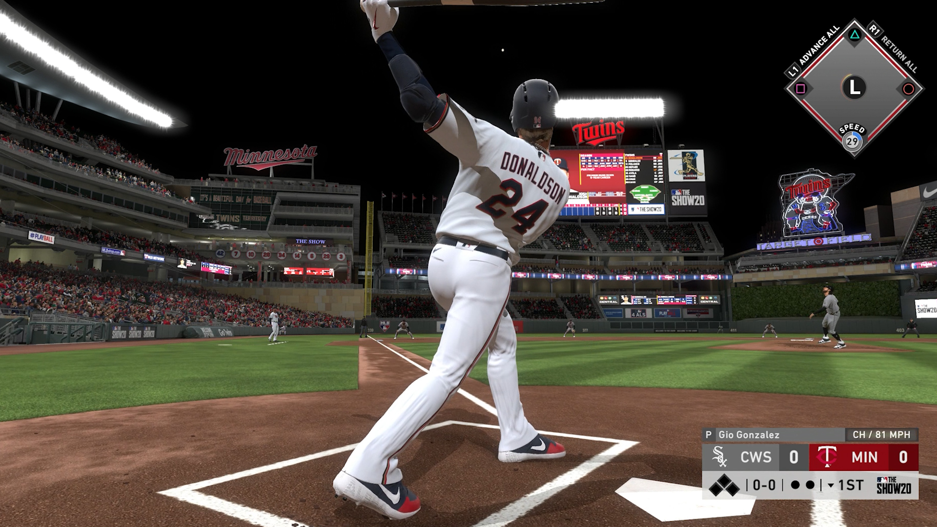 twins home run swings