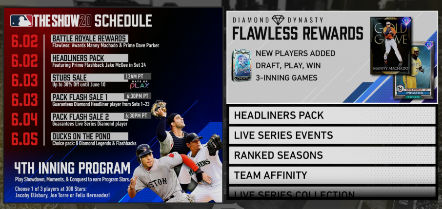 mlb the show 20 flash packs