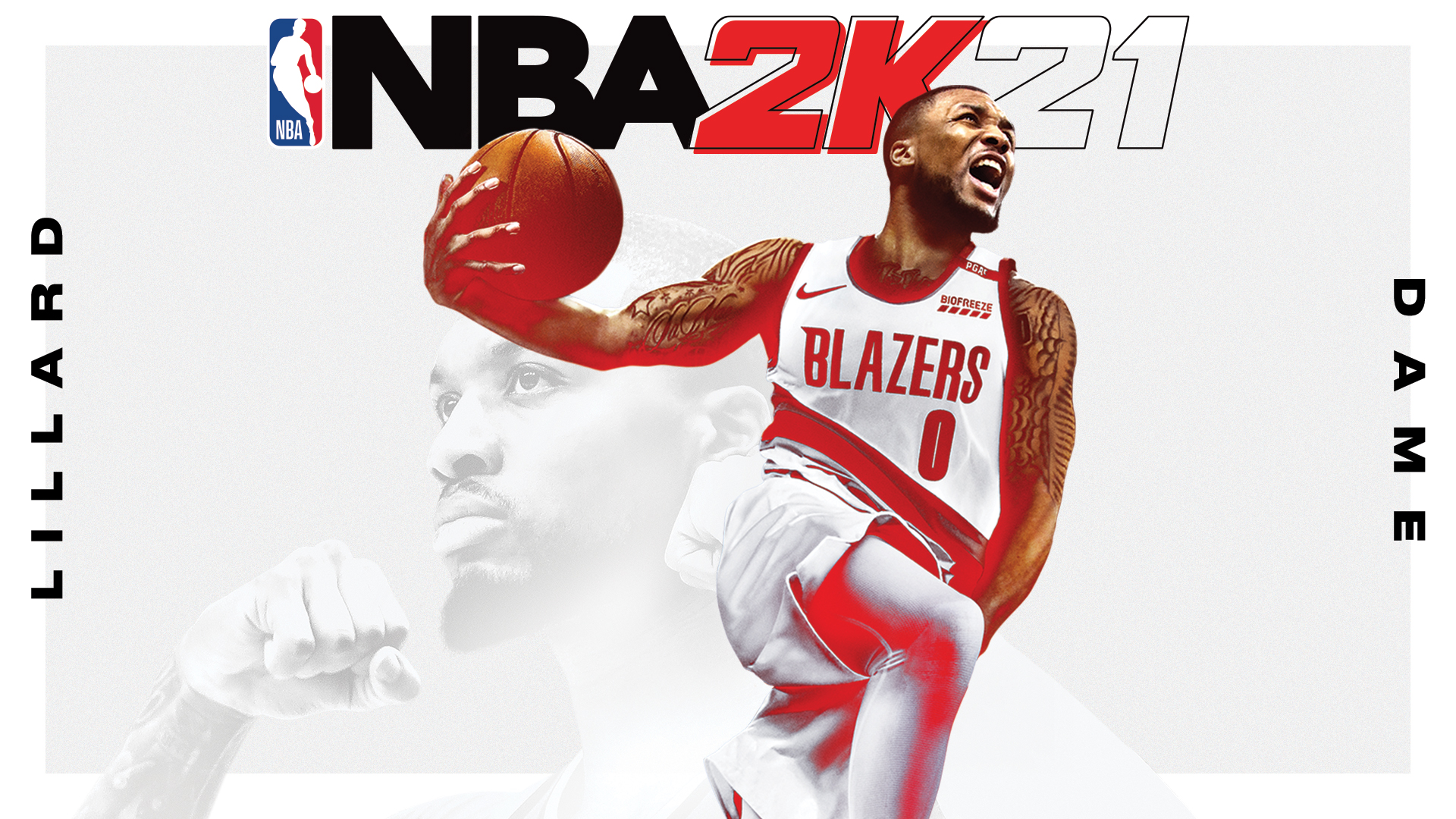 nba 2k21 damian lillard cover