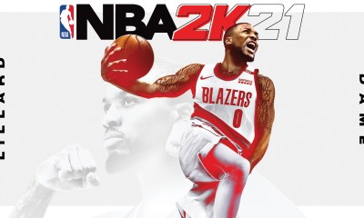 nba 2k21 damian lillard cover