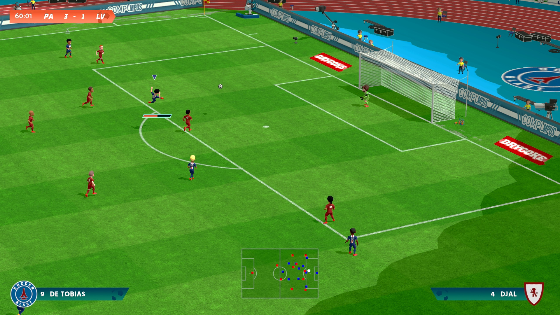 super soccer blast review