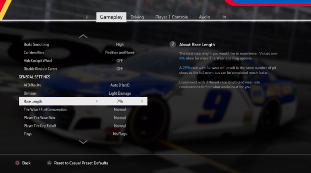 how to make nascar feel like a sports game