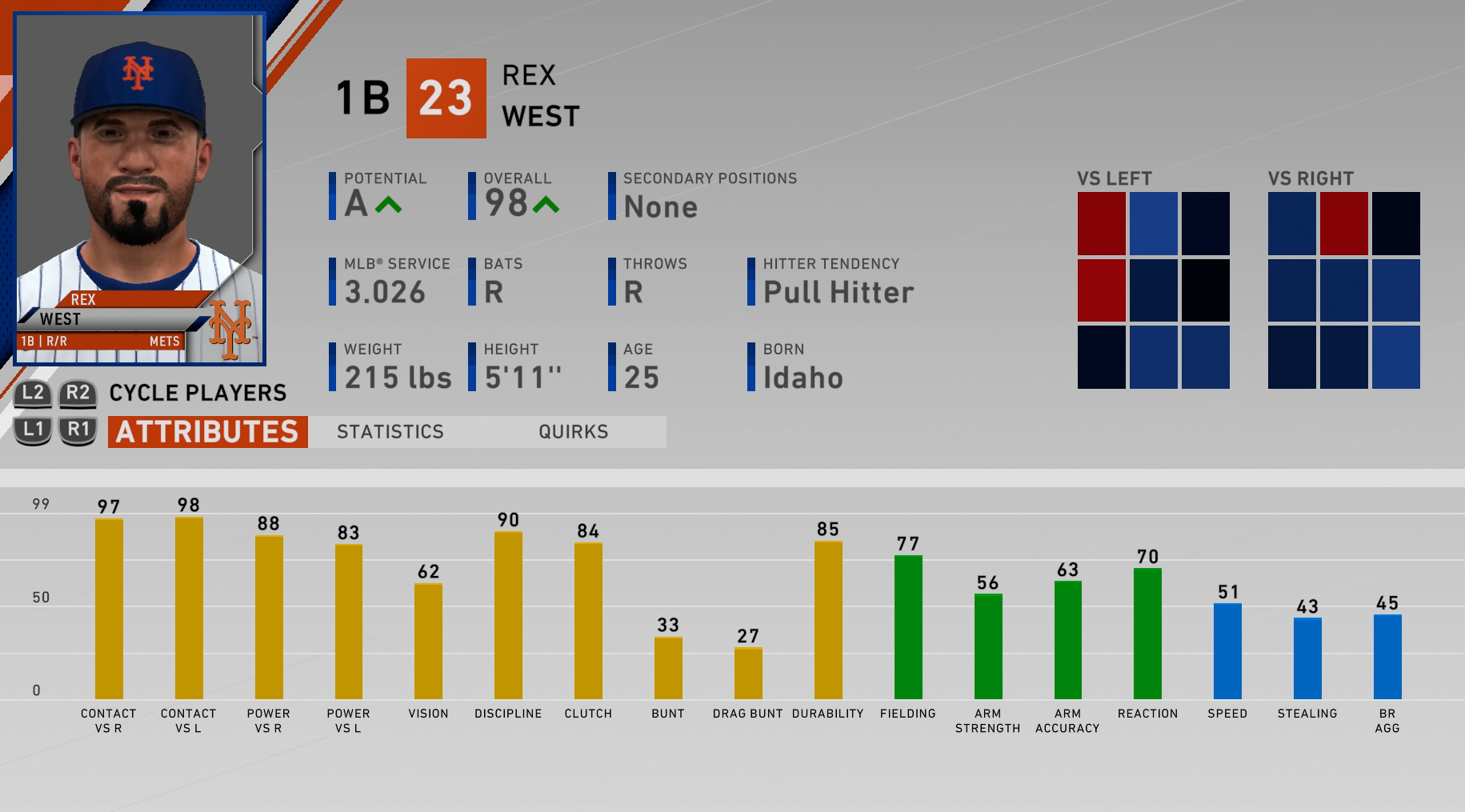 bacon fictional roster