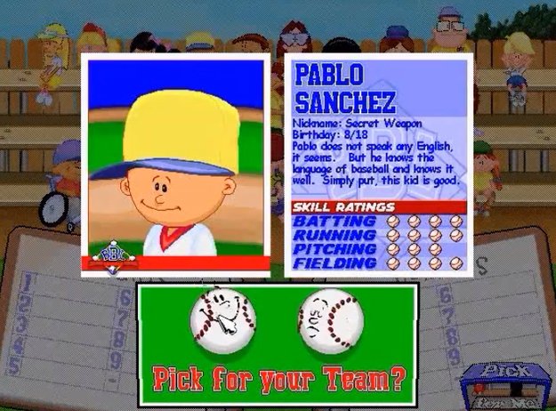 backyard sports' pablo sanchez