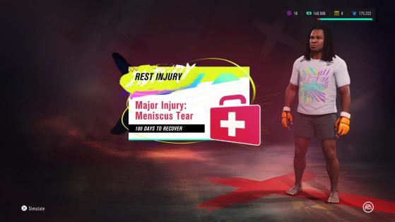 UFC injury career mode