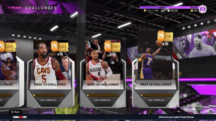 NBA 2K21 MyTeam wishlist