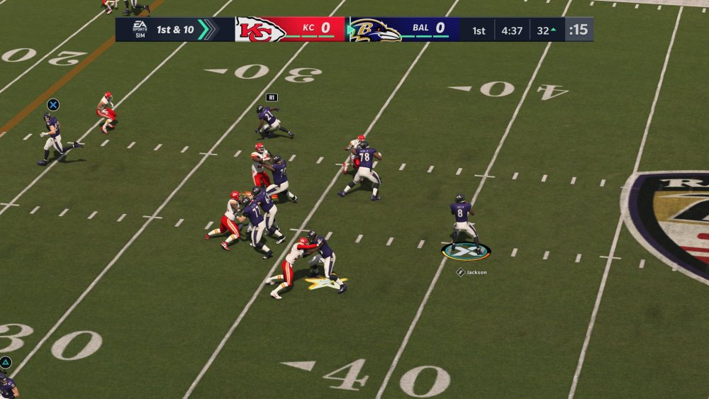 Madden 21 TV camera