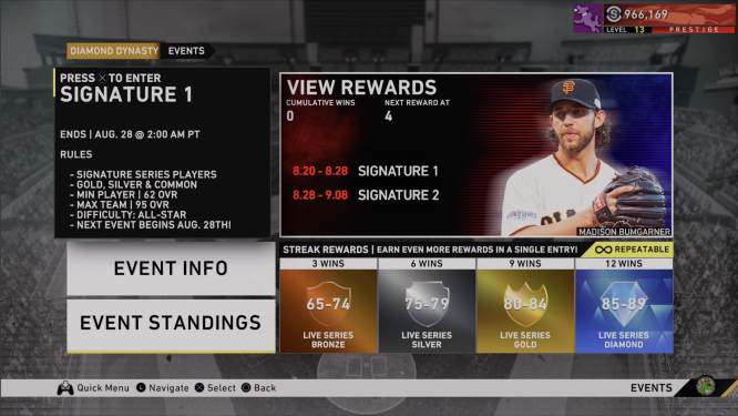 mlb the show 20 signature event