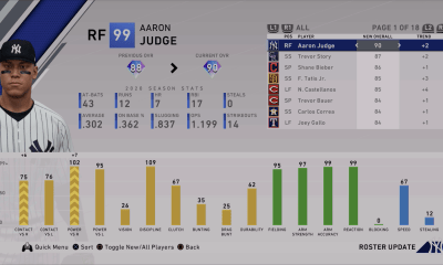 mlb the show roster update 8-7