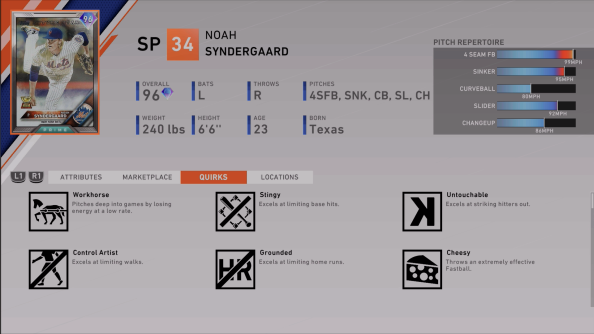 headliners set 42 noah syndergaard quirks