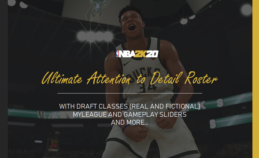 nba 2k20 ultimate attention to detail roster