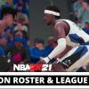 NBA 2K21 Fictional Roster for PS5