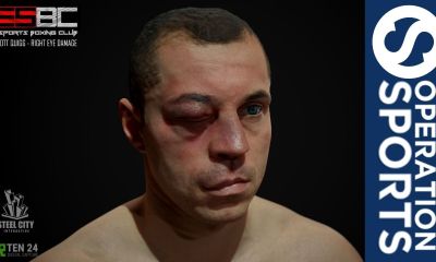 esports boxing club facial damage