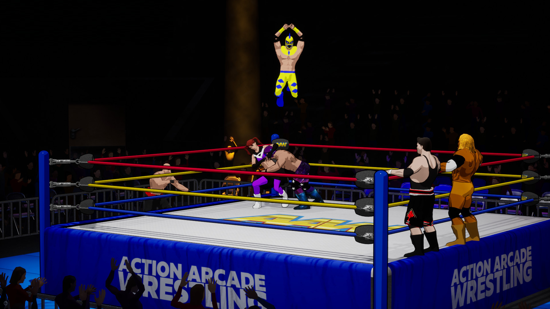 action arcade wrestling