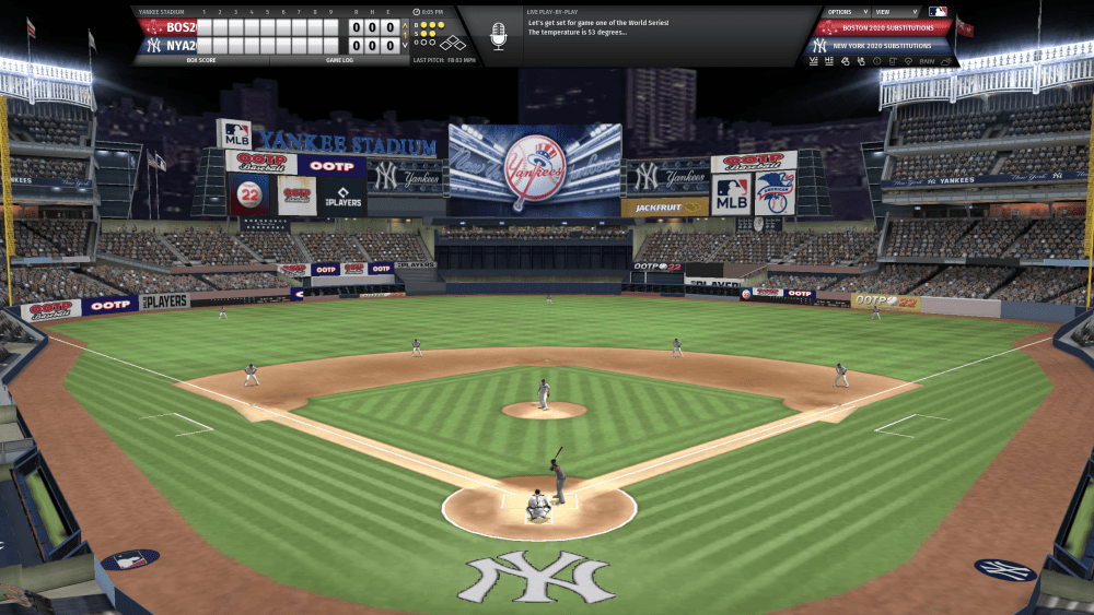 OOTP 22 Yankees Stadium