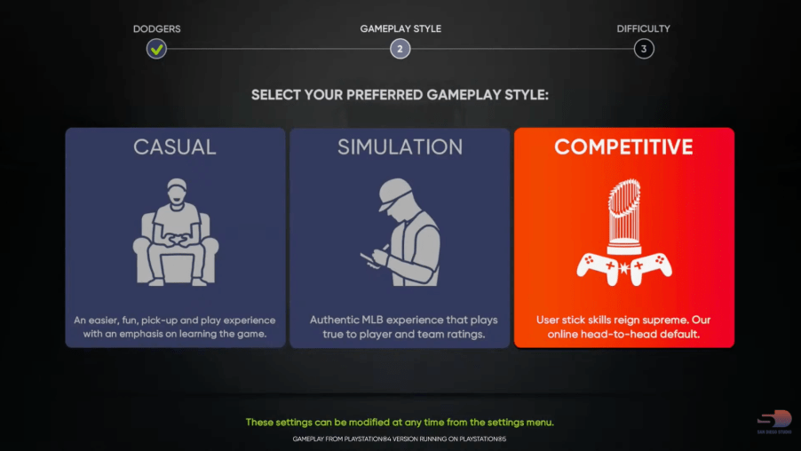 mlb the show 21 gameplay styles