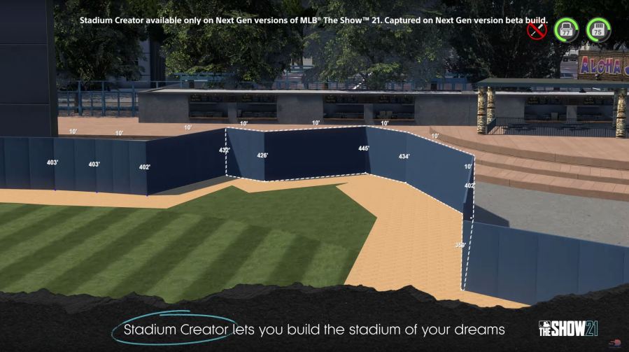 mlb the show 21 stadium creator