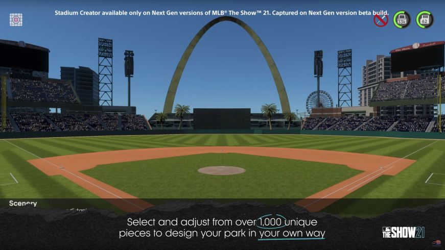 mlb the show 21 stadium creator