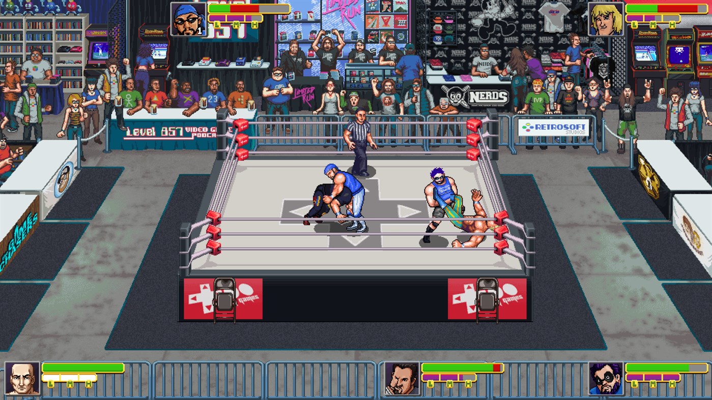 retromania wrestling xbox