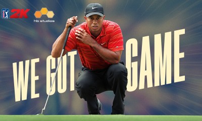 tiger woods signs with 2k