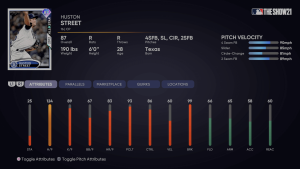 MLB The Show 21 - Huston Street Player Program