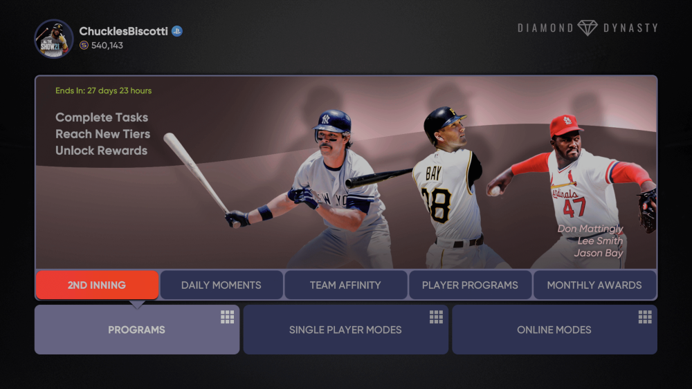 MLB The Show 21 2nd Inning Program