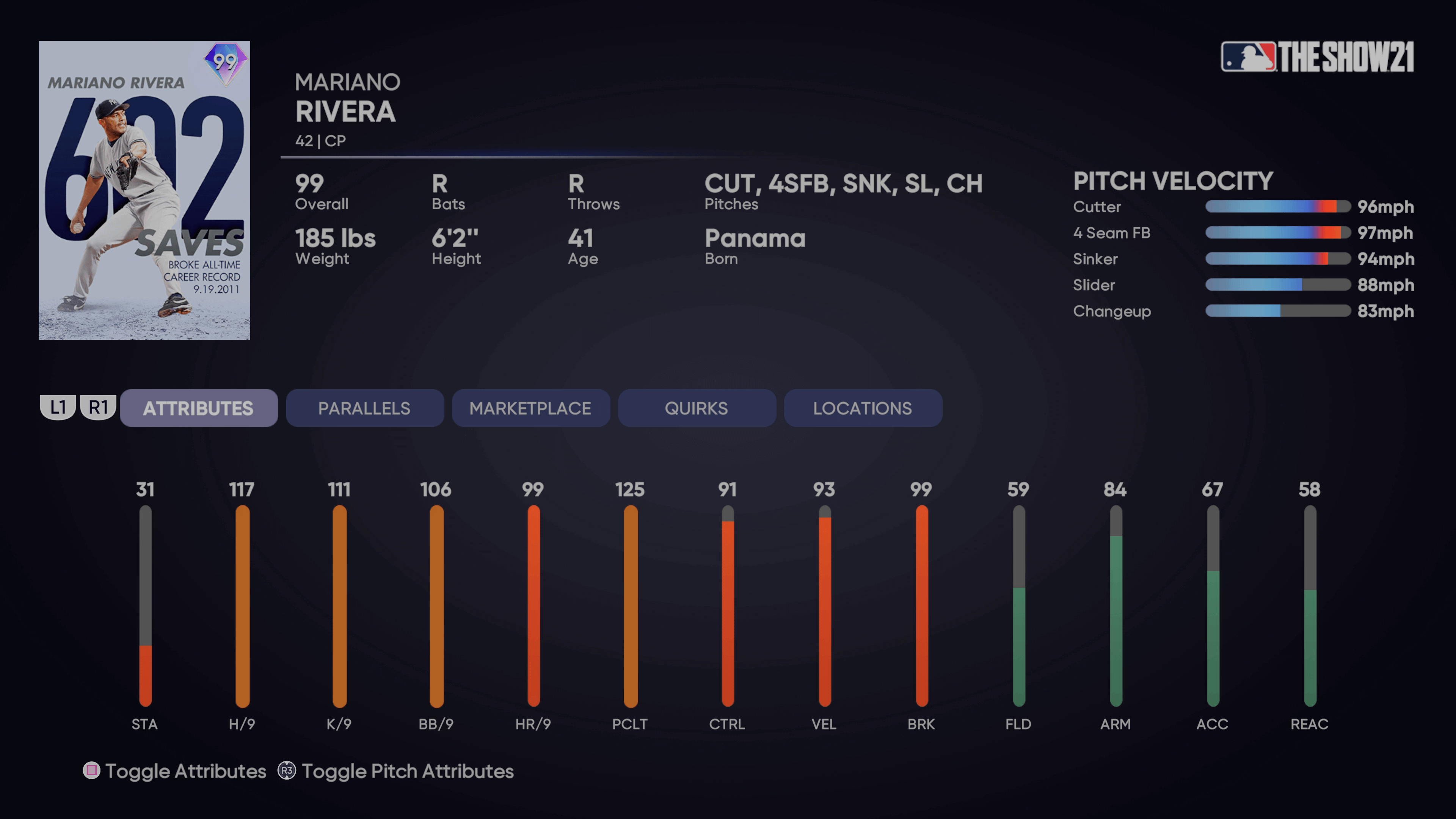 Milestone Mariano Rivera MLB The Show 21