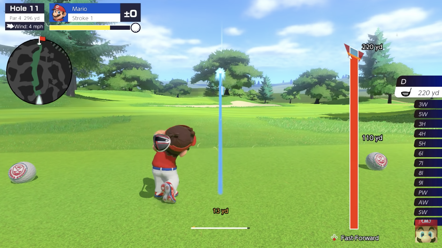 mario golf super rush