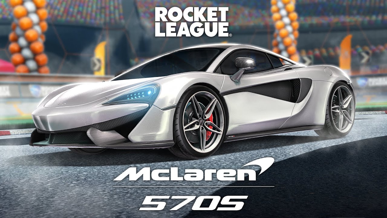 rocket league mclaren 570s