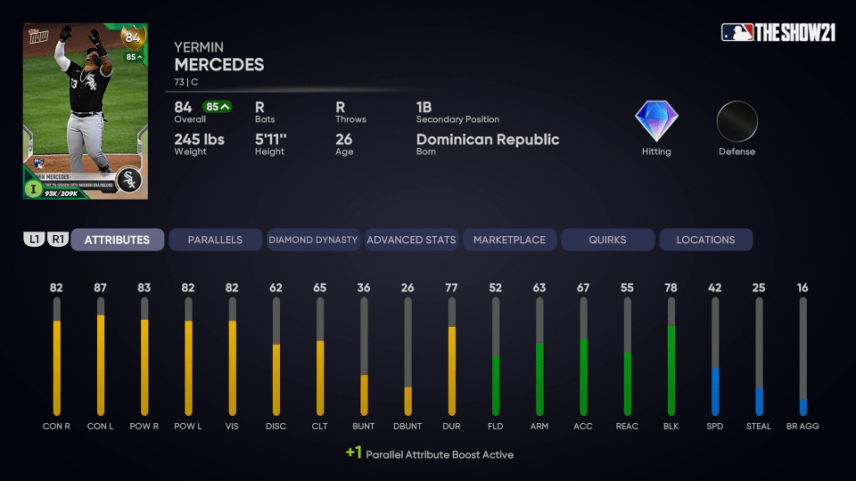 MLB The Show 21 diamond dynasty budget beasts