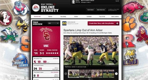 NCAA Football online dynasty