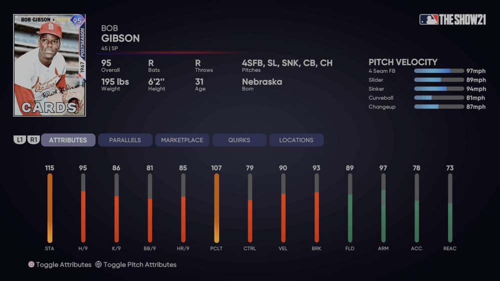 Headliners Set 18 Postseason Bob Gibson