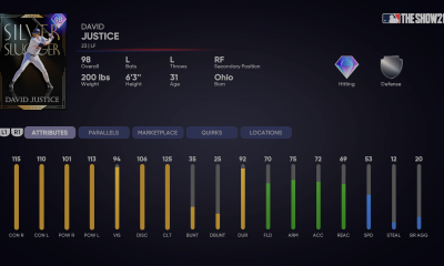 Awards David Justice Ranked Seasons 3