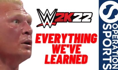 WWE 2K22 news Youtube Thumbnail