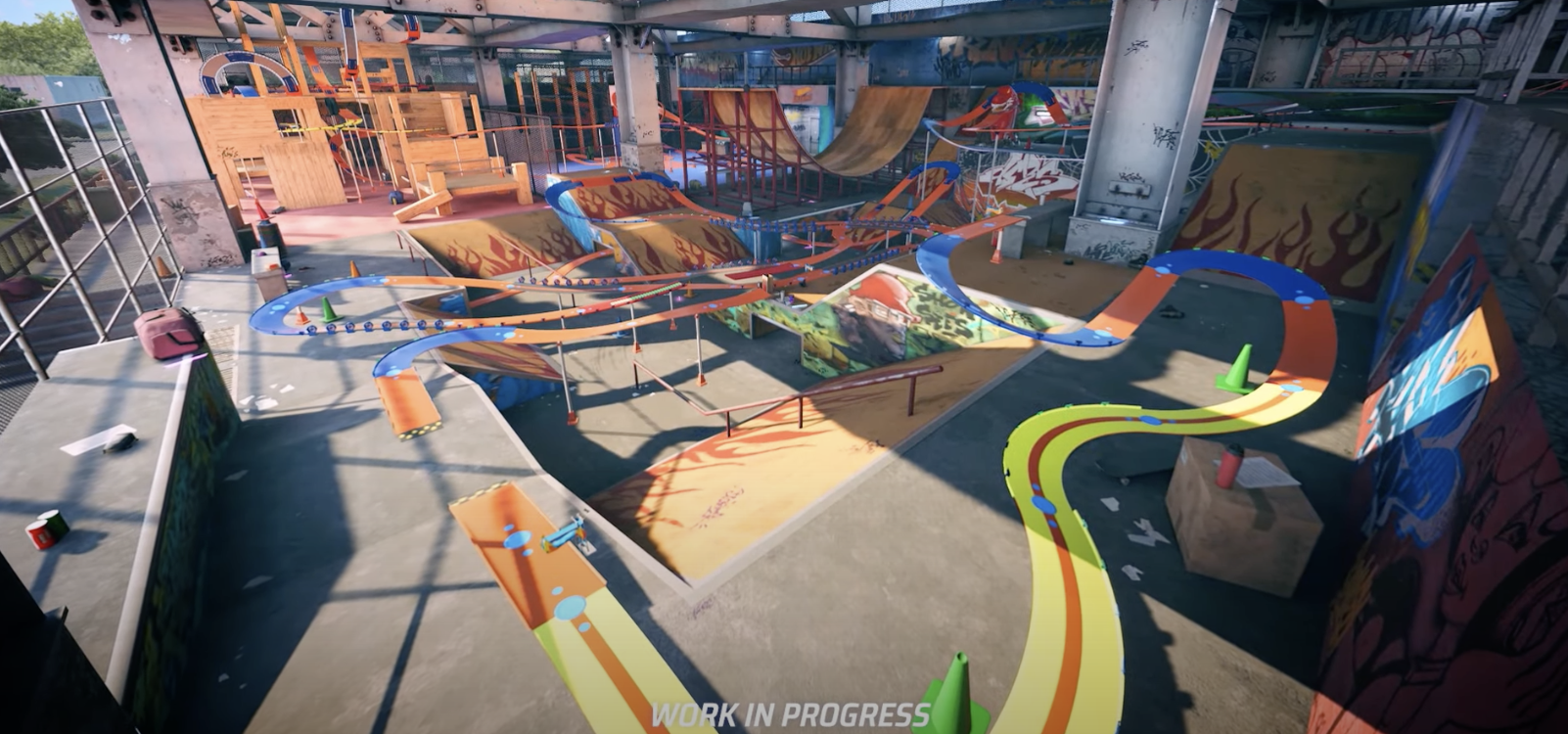 hot wheels skatepark