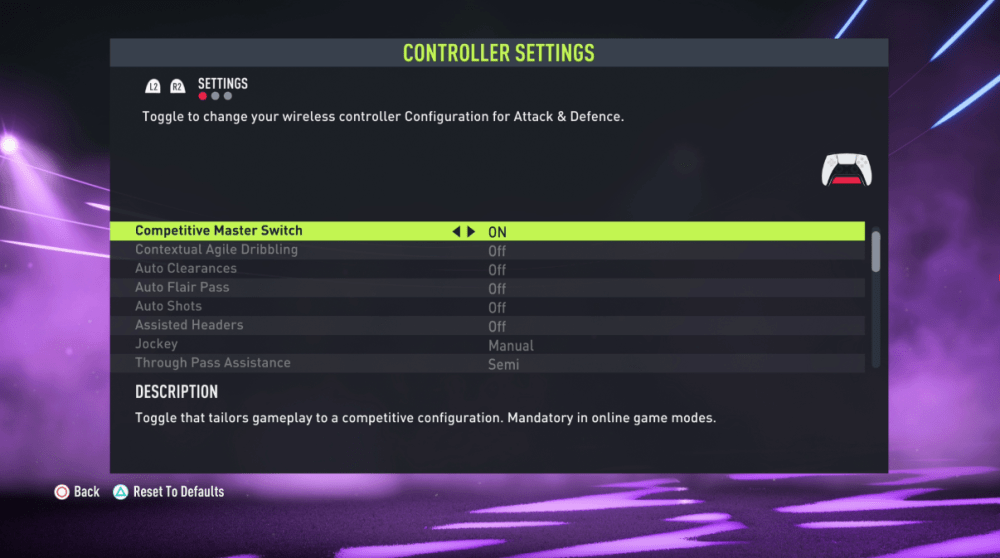 fifa 22 controls