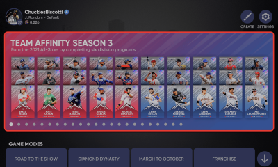 Team Affinity Season 3 MLB The Show 21