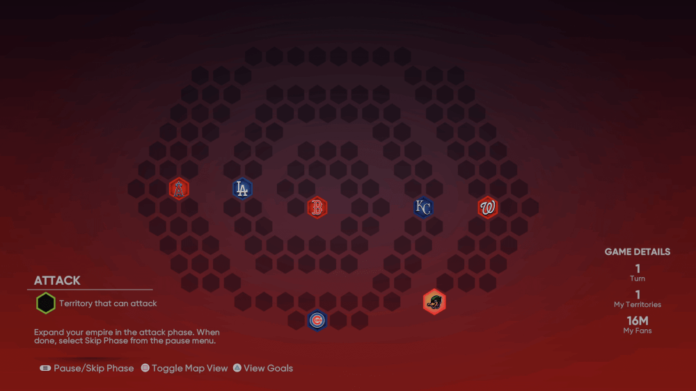 Spiral Conquest Map 6th Inning program