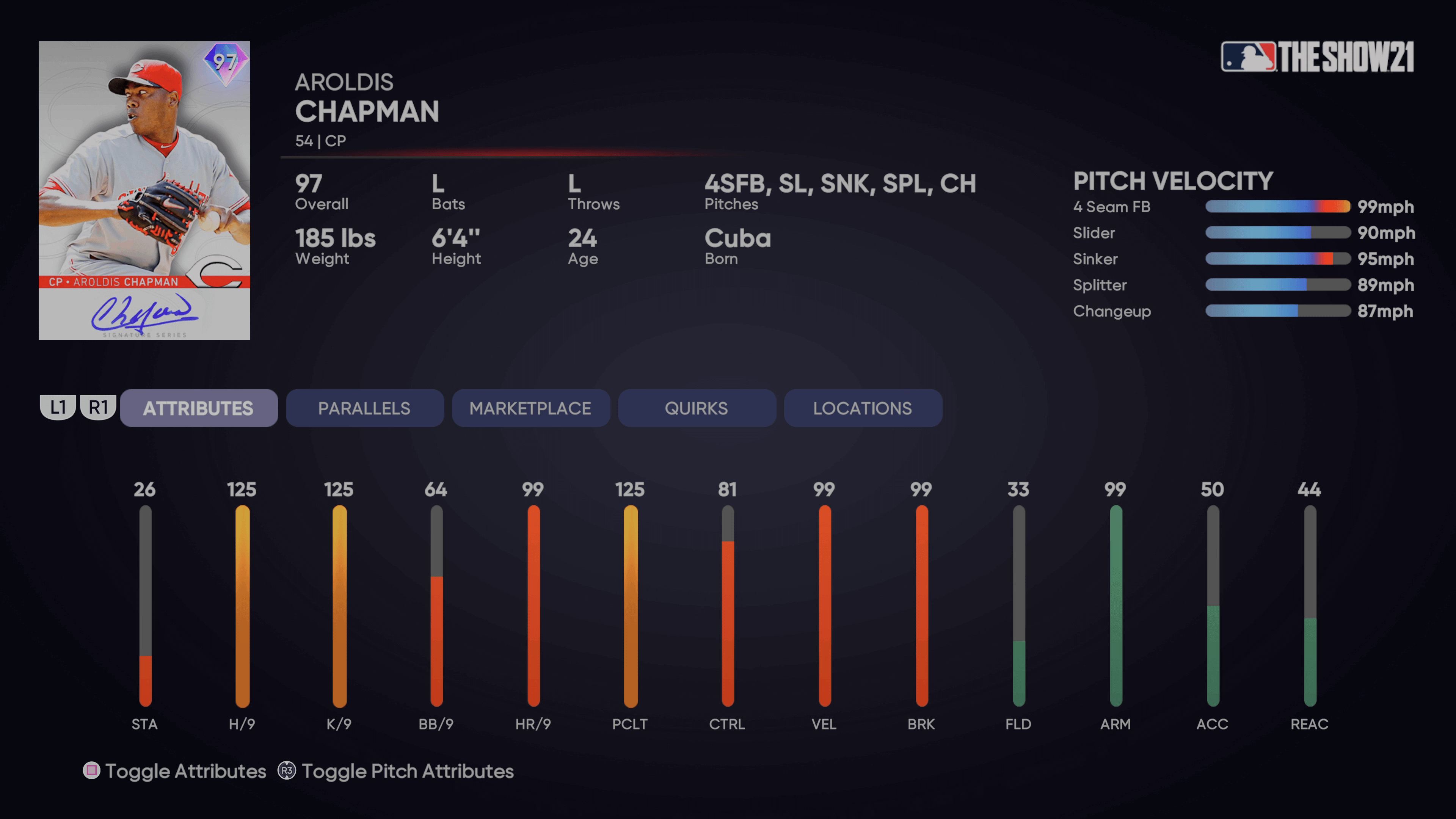 Signature Series Aroldis Chapman Battle Royale Season 6