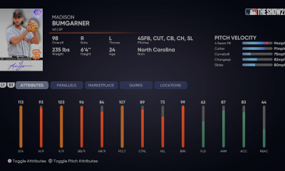 Headliners Set 32 Signature Series Madison Bumgarner