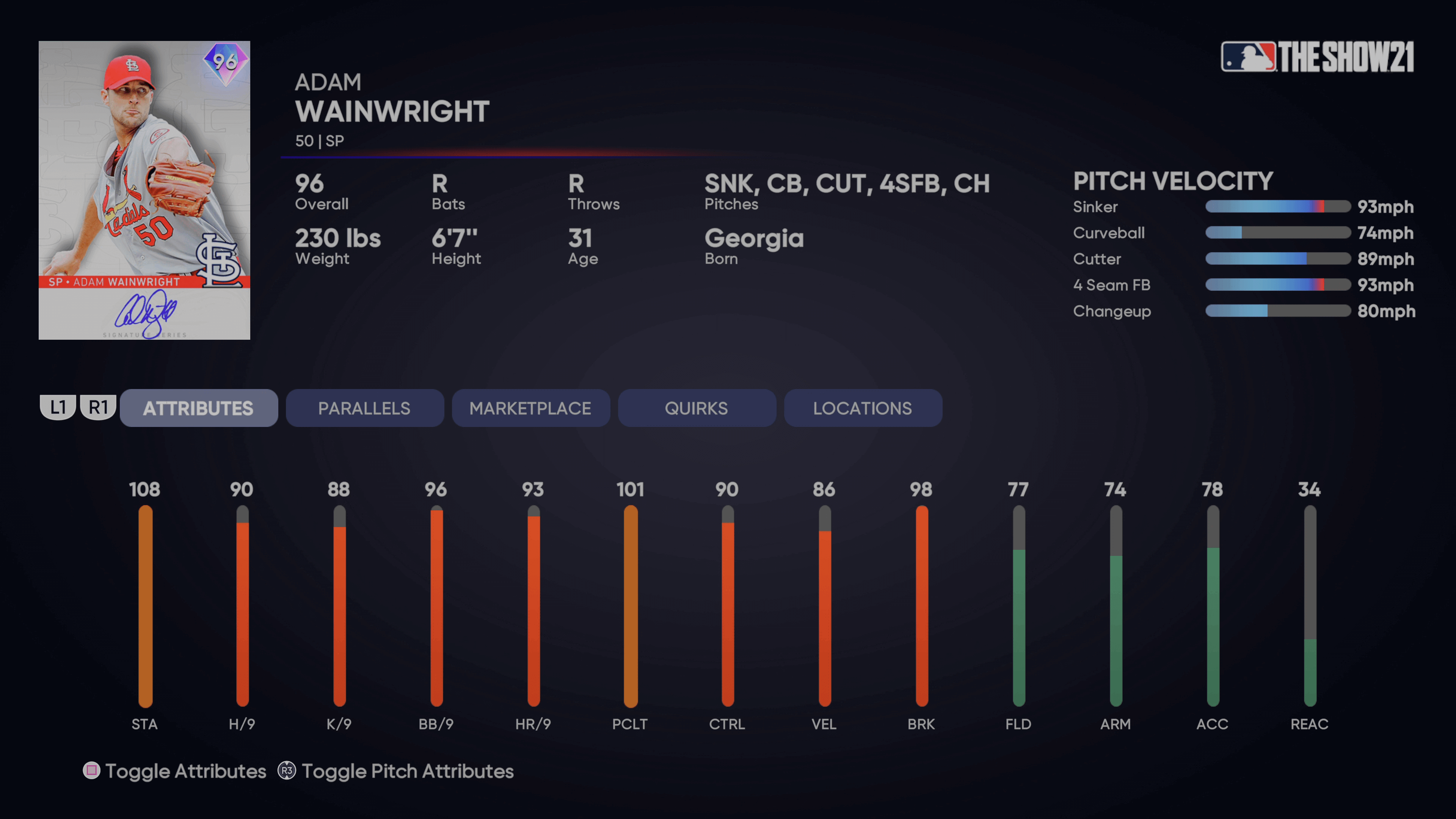 Signature Series Adam Wainwright