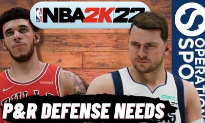 NBA 2K22 Pick And Roll Defense