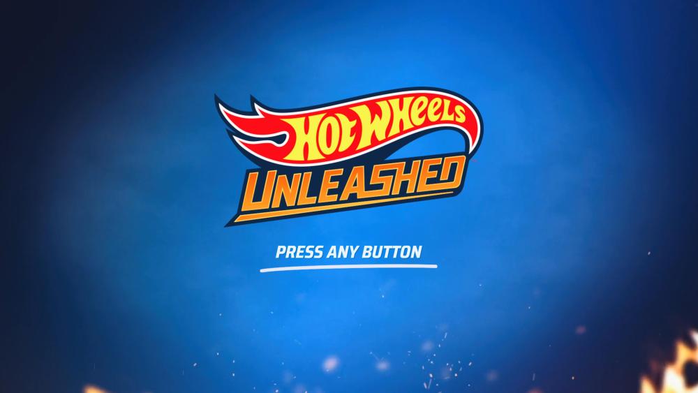 Hot Wheels Unleashed Start screen