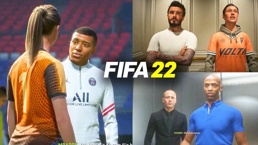 FIFA 22 intro